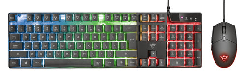 Trust GXT 838 Azor keyboard Mouse included Gaming USB QWERTY UK English Black Trust GXT 838 Azor keyboard Mouse included Gaming USB QWERTY UK English Black